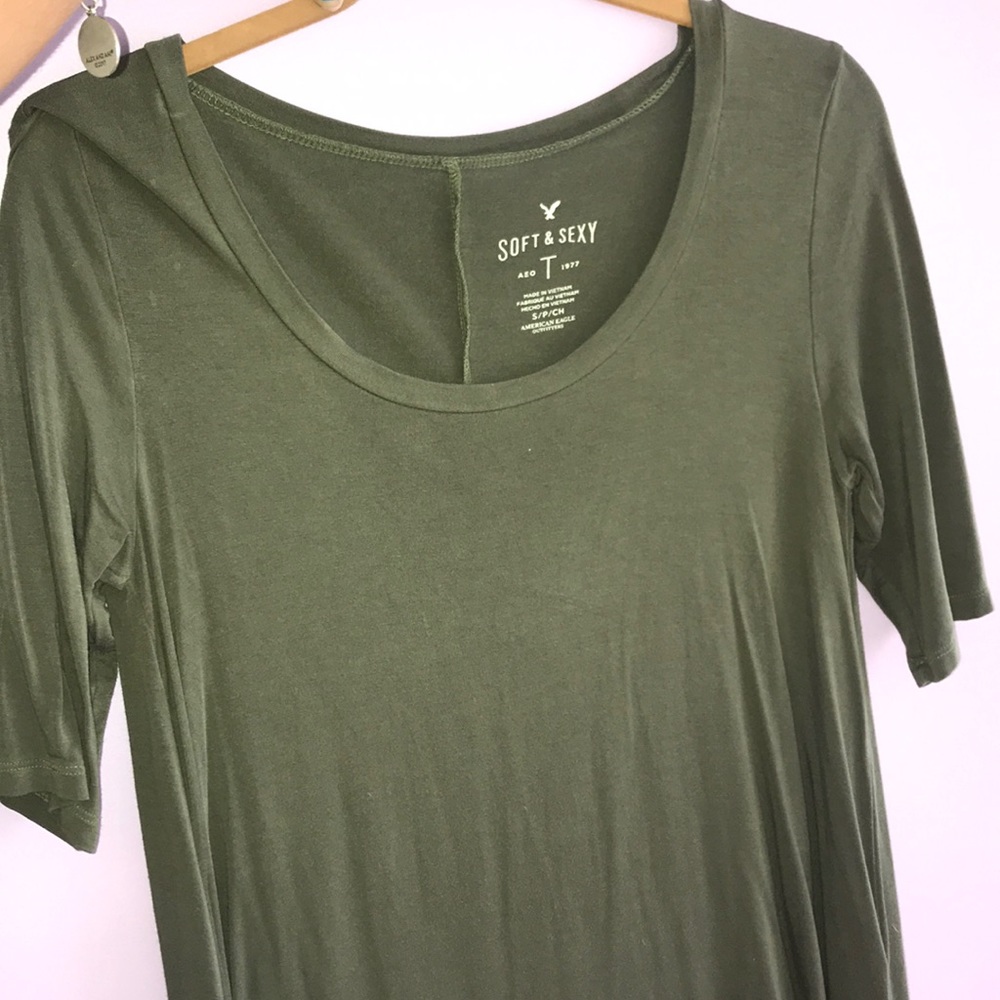 Mid Sleeve American Eagle Shirt